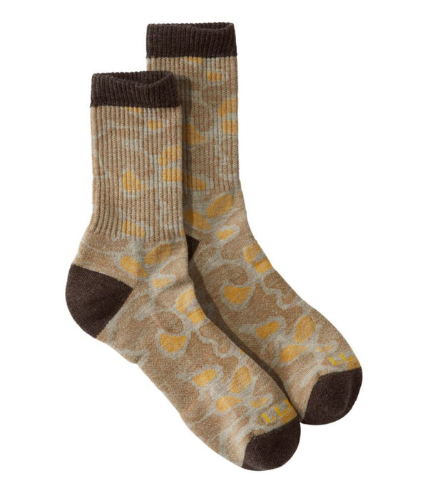 Adults' Katahdin Hiker Socks, Camo