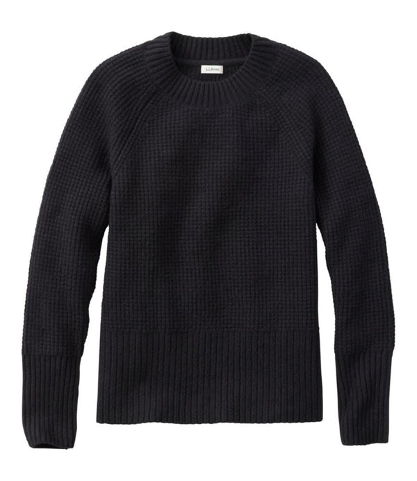 Women's SuperSoft Waffle Sweater, Crewneck