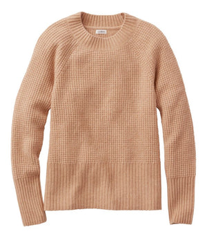 Women's SuperSoft Waffle Sweater, Crewneck