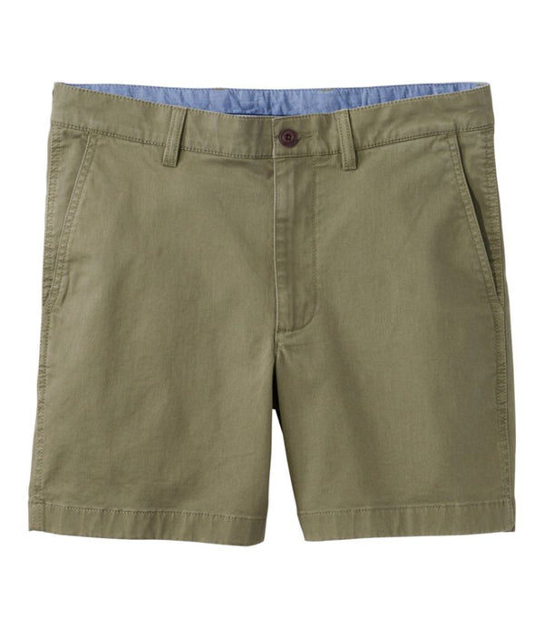 Men's Lakewashed® Stretch Khaki Shorts, 6"