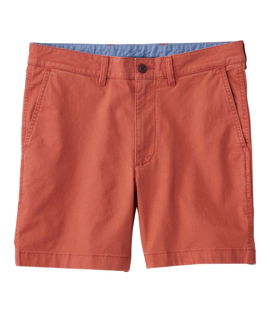 Men's Lakewashed® Stretch Khaki Shorts, 6"