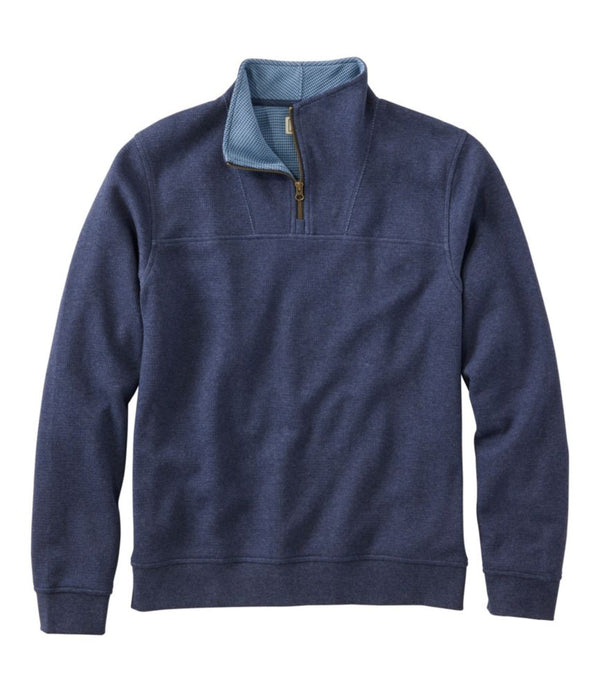Men's All Seasons Textured Sweats, Quarter-Zip