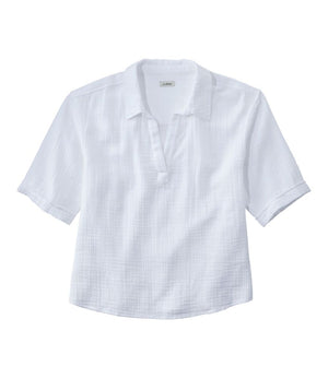Women's Cloud Gauze Shirt, Polo