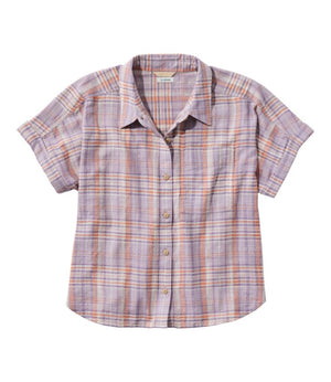 Women's L.L.Bean Day Breeze Shirt, Short-Sleeve Button-Front