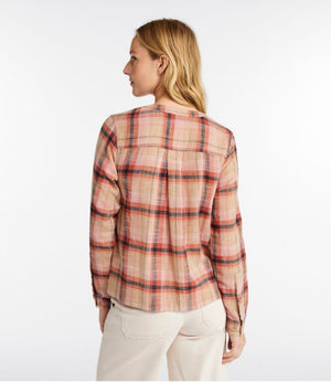 Women's L.L.Bean Day Breeze Shirt, Long-Sleeve Collarless