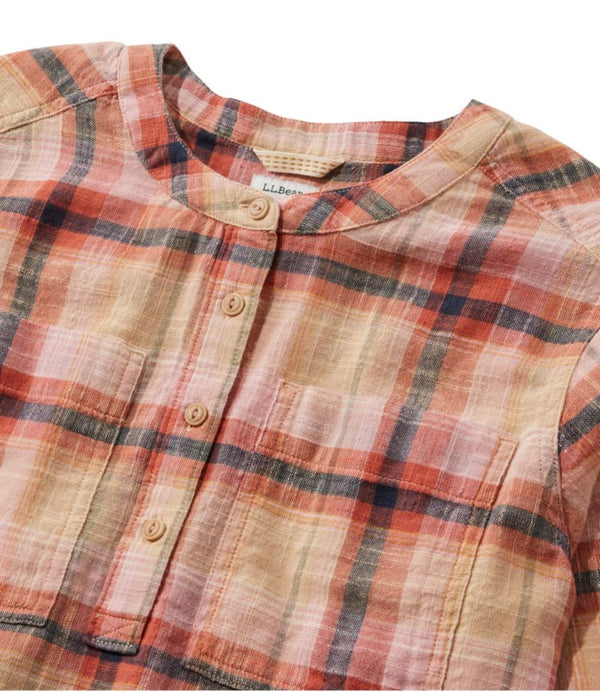 Women's L.L.Bean Day Breeze Shirt, Long-Sleeve Collarless