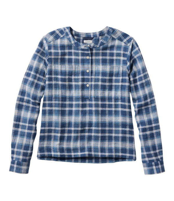 Women's L.L.Bean Day Breeze Shirt, Long-Sleeve Collarless
