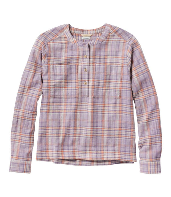 Women's L.L.Bean Day Breeze Shirt, Long-Sleeve Collarless