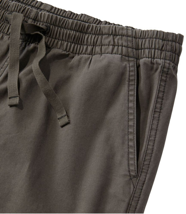 Women's Lakewashed Pull-on Chinos, Mid-Rise Wide-Leg Crop