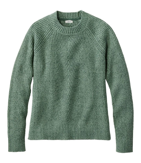 Women's Mariner Shaker Sweater, Crewneck