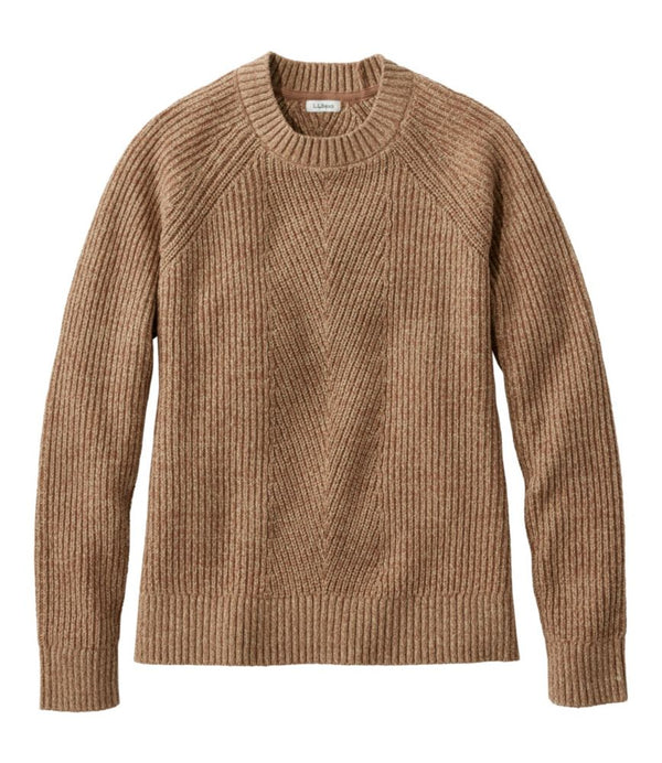 Women's Mariner Shaker Sweater, Crewneck