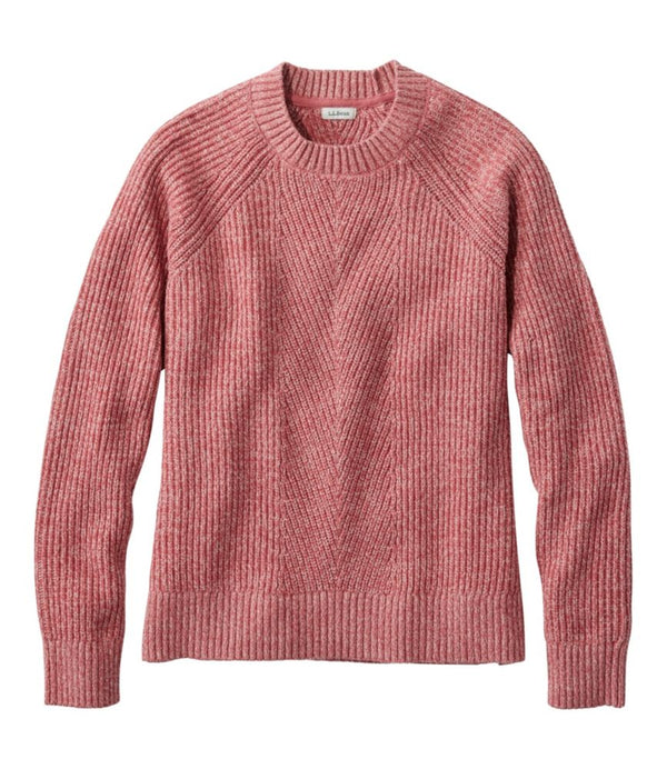 Women's Mariner Shaker Sweater, Crewneck