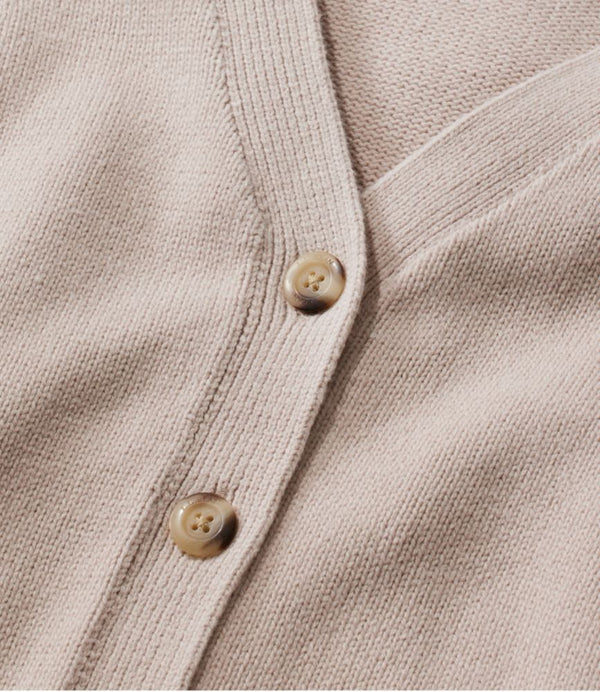 Women's Mariner Shaker Sweater, V-Neck Cardigan