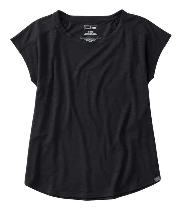 Women's Streamside Tee, Short-Sleeve Ruched Crew