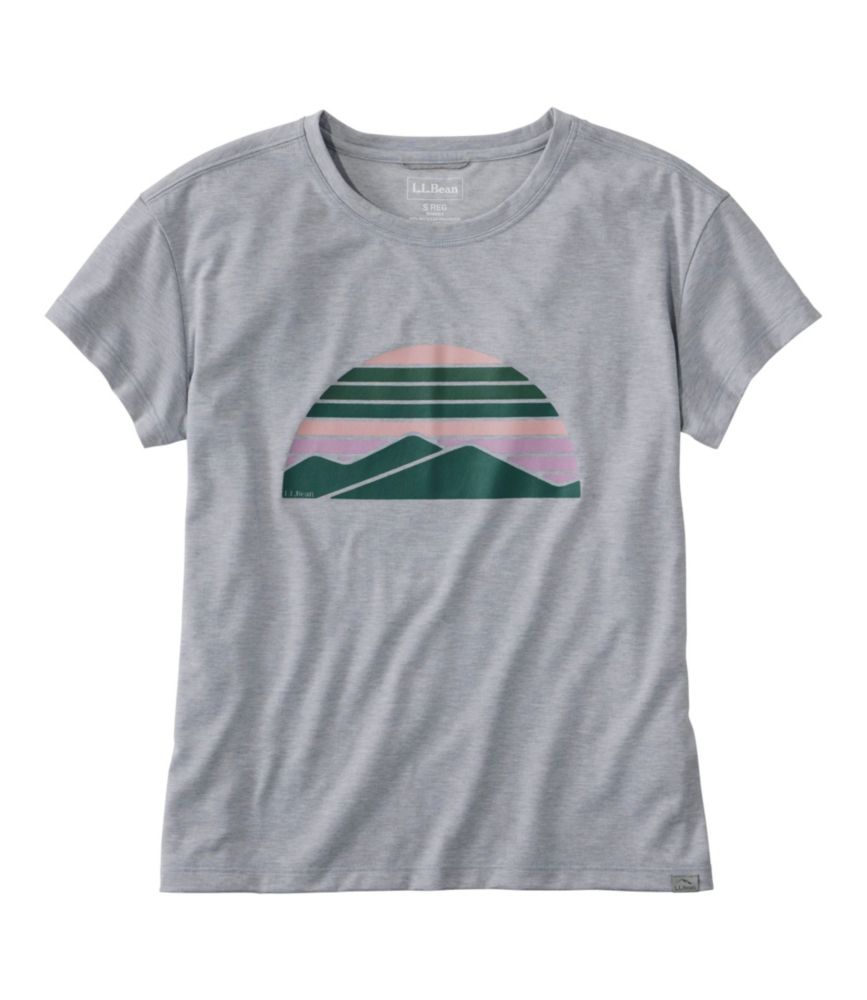 Women's Vista Camp Tee, Short-Sleeve Graphic Crew