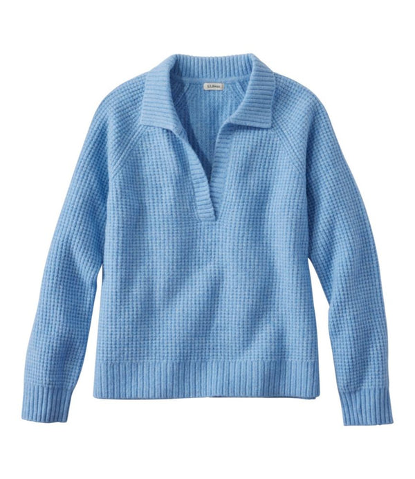 Women's SuperSoft Waffle Sweater, Polo