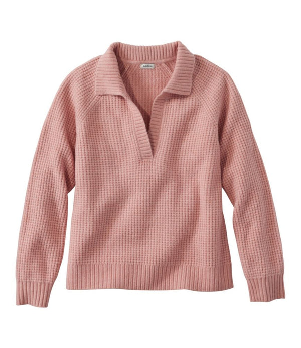 Women's SuperSoft Waffle Sweater, Polo
