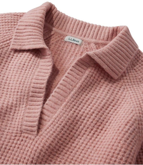 Women's SuperSoft Waffle Sweater, Polo