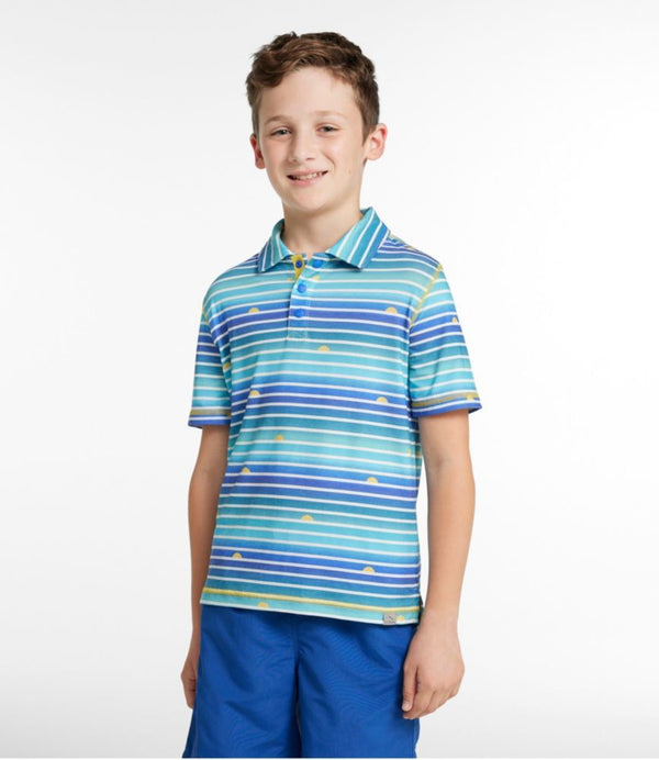Kids' Everyday SunSmart® Polo, Print