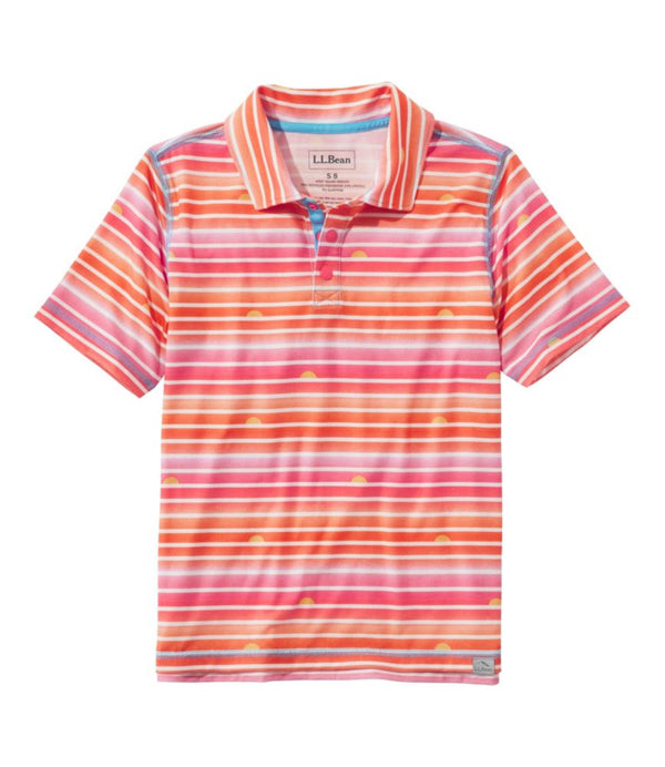 Kids' Everyday SunSmart® Polo, Print