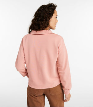 Women's Sunwashed Sweats Splitneck Polo