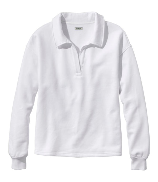 Women's Sunwashed Sweats Splitneck Polo