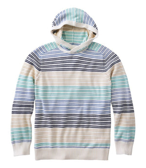 Men's Textured Washed Cotton Sweaters, Hoodie, Stripe