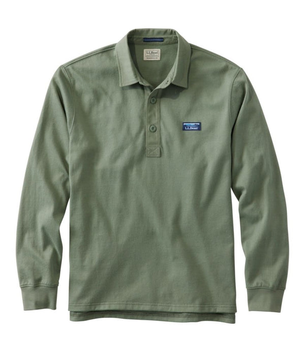 Men's Bean's Vintage Soft Rugby, Solid