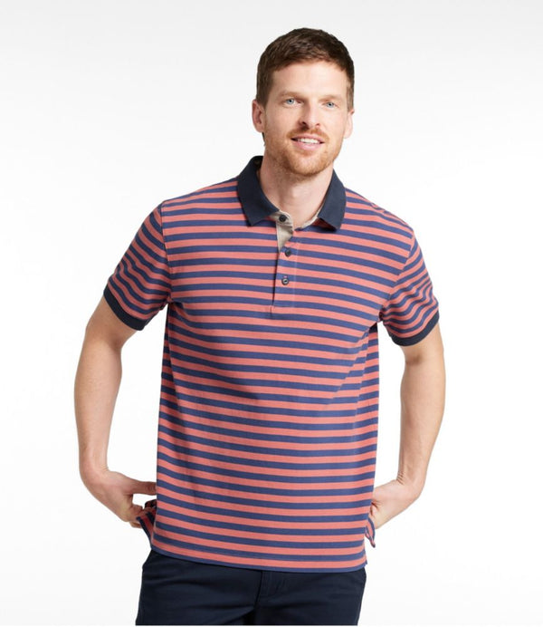 Men's Casco Bay Rugged Polo, Short-Sleeve, Stripe