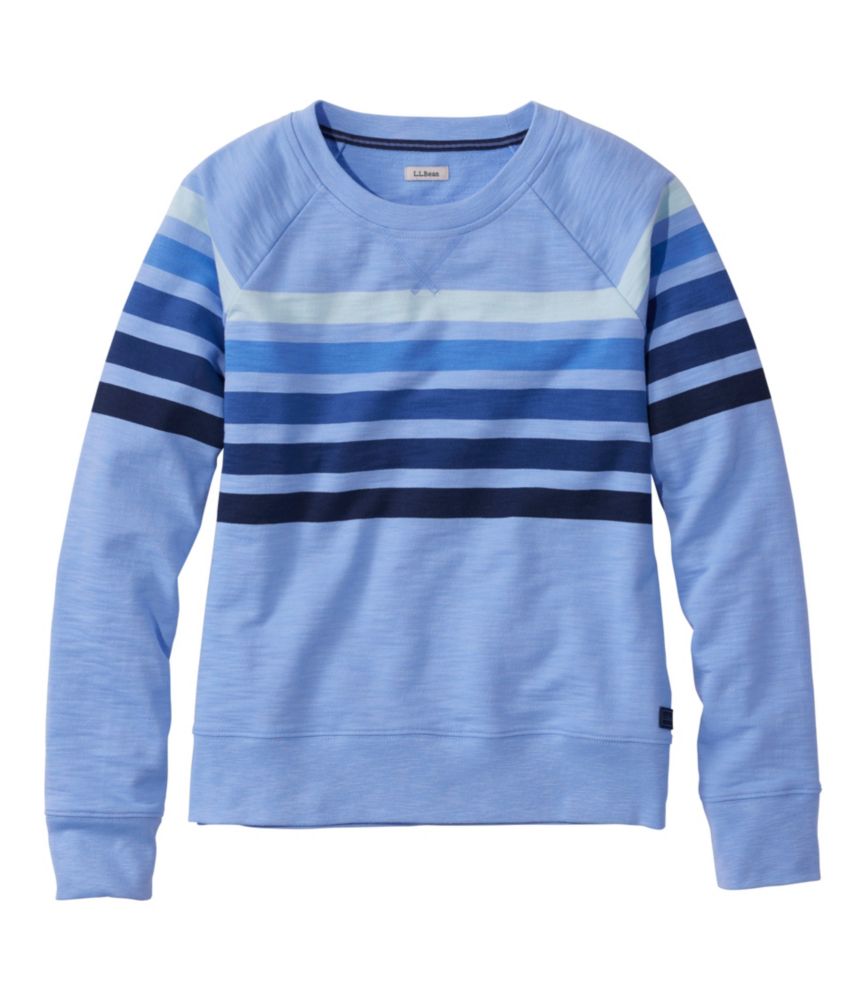 Women's Peaks Island Crewneck, Stripe