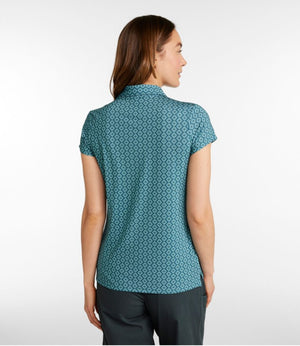 Women's Access Polo, Short-Sleeve Print