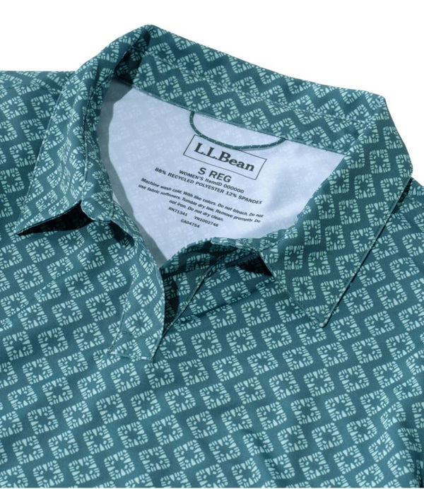 Women's Access Polo, Short-Sleeve Print